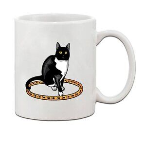Tuxedo Cat Ceramic Coffee Tea Mug Cup 91